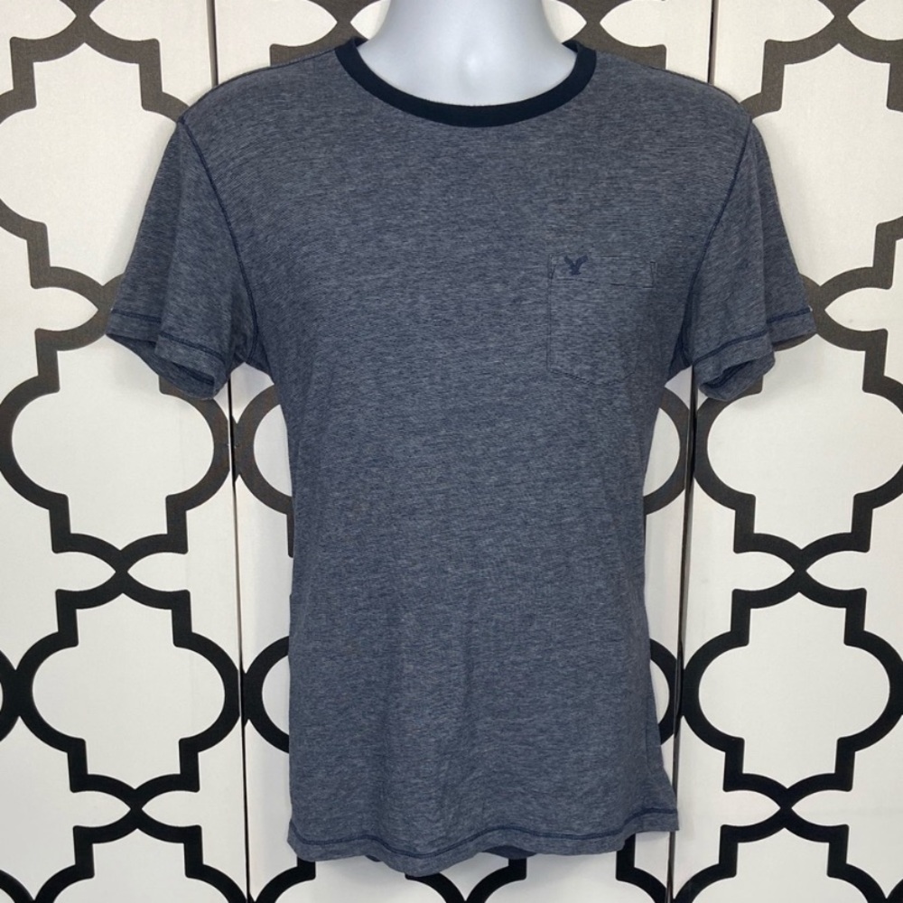American Eagle Outfitters Gray Short Sleeve Tee